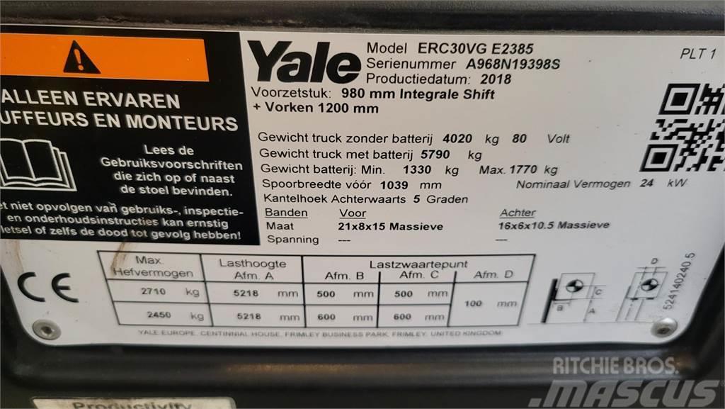 Yale electro 2018 ERC30VG Elektrostapler