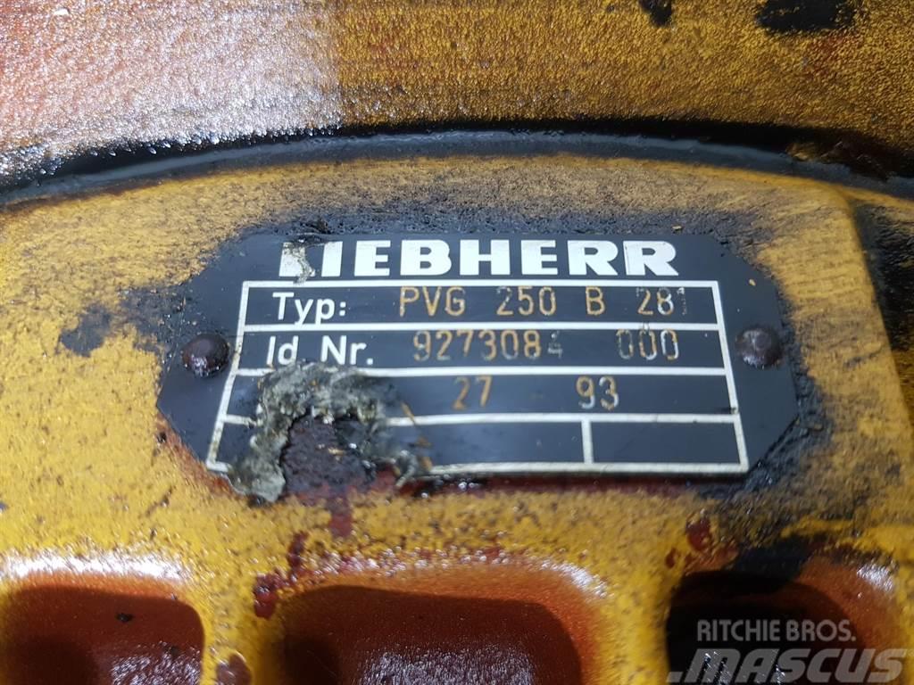 Liebherr PVG250B 281 - Transmission/Getriebe/Transmissiebak Getriebe