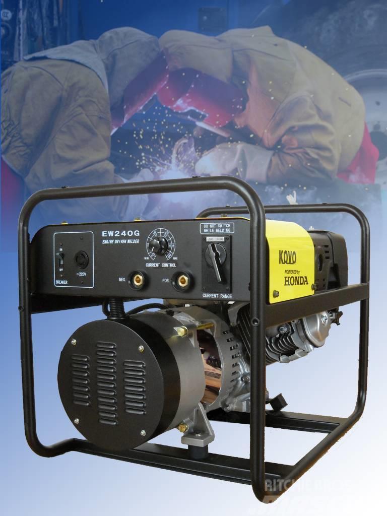  New Kohler powered welder generator EW240G Schweissgeräte