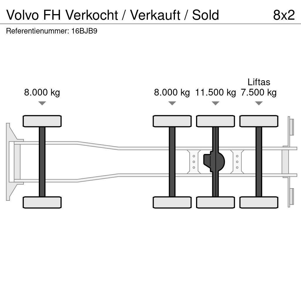 Volvo FH Verkocht / Verkauft / Sold All-Terrain-Krane