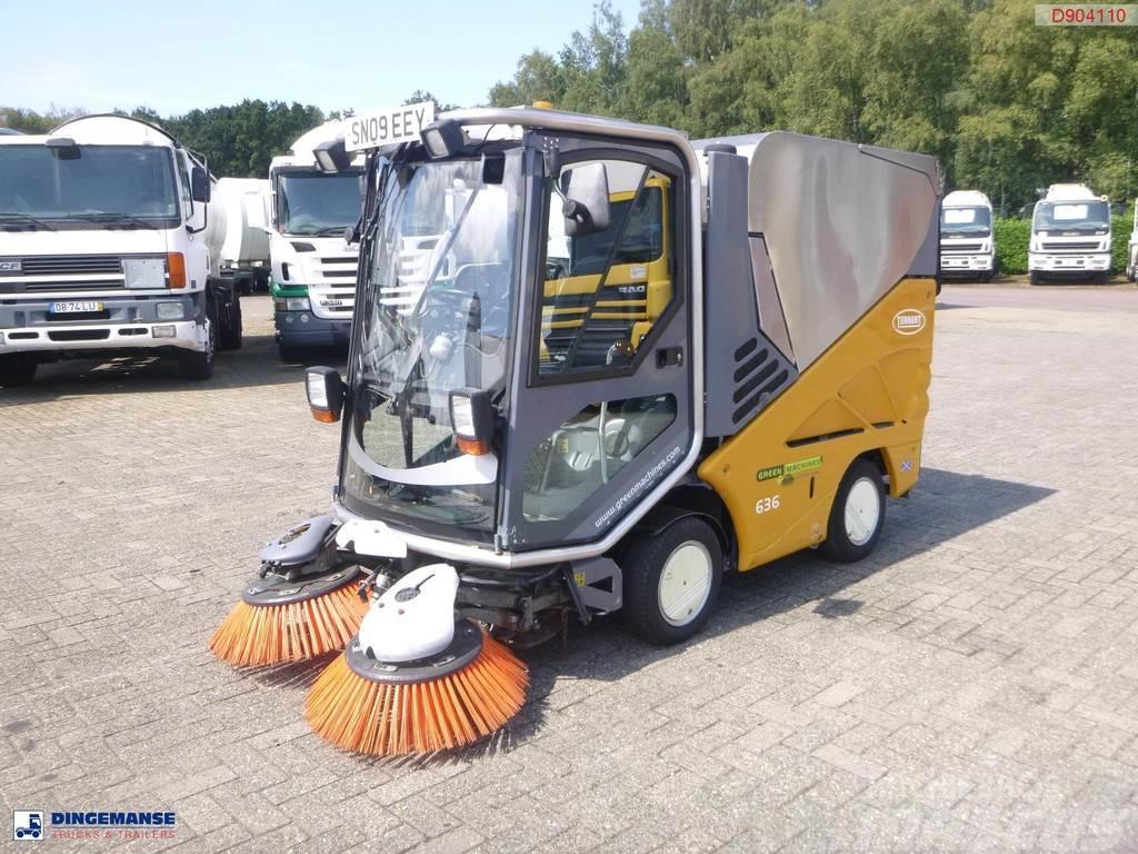 Applied sweeper Green machine 636 Saug- und Druckwagen