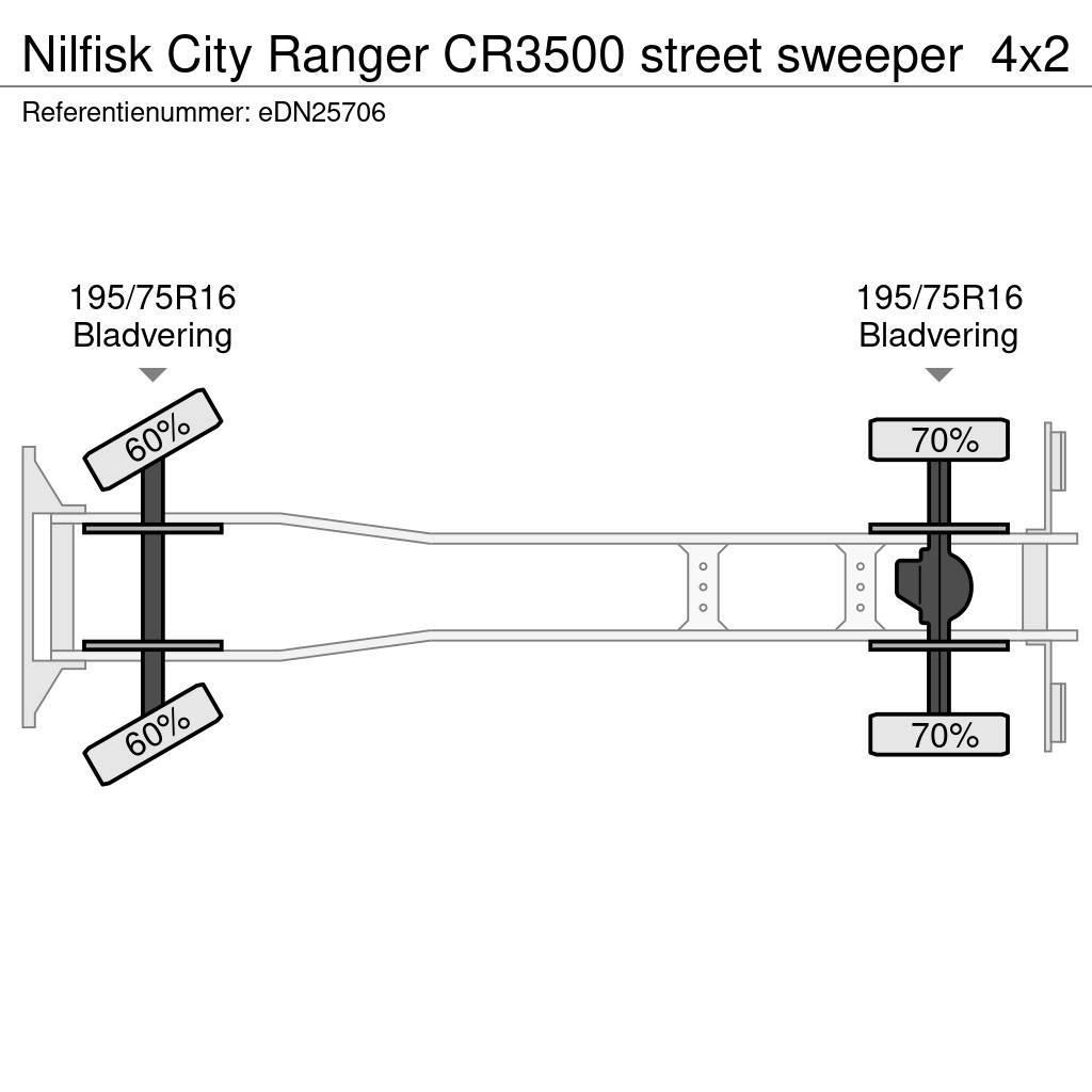 Nilfisk City Ranger CR3500 street sweeper Saug- und Druckwagen