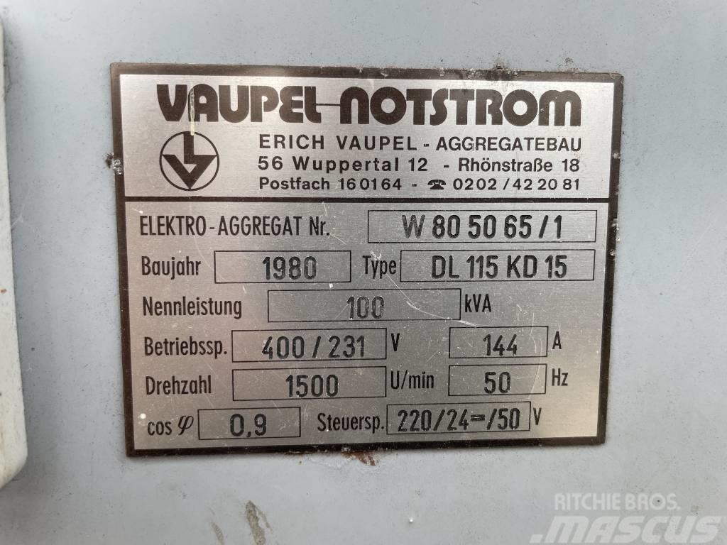  Notstromaggregat Vaupel 100 kVA Diesel Generatoren