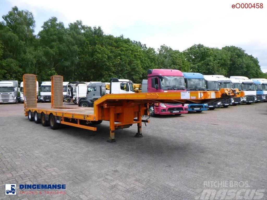 Nooteboom 4-axle lowbed trailer OSD-73-04 Tieflader-Auflieger
