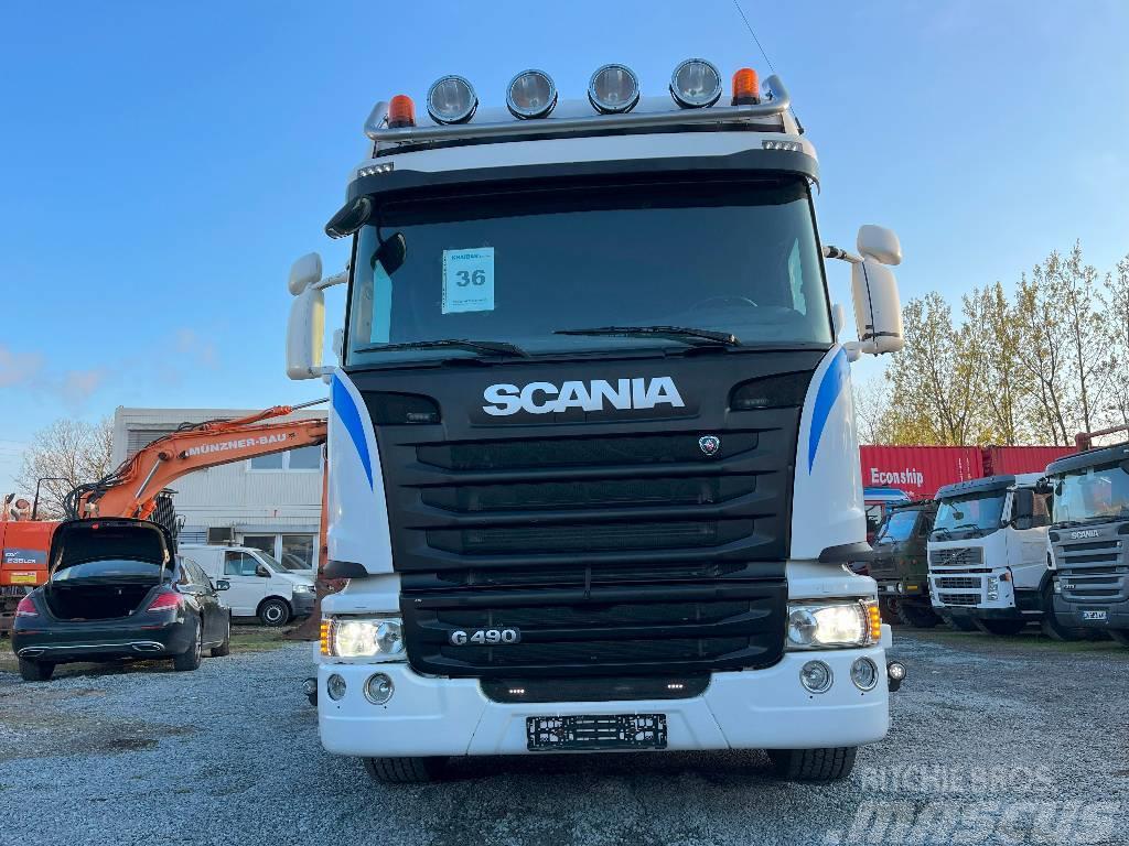Scania R490LB6X2*4HNB, Euro6, Retarder, Lenkt+Lift Achse Auflieger-Absetzkipper