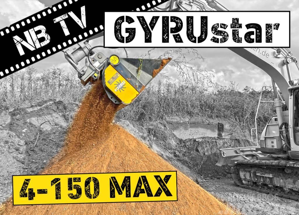 Gyru-Star 4-150MAX (opt. Verachtert CW40, Lehnhoff) Siebschaufeln