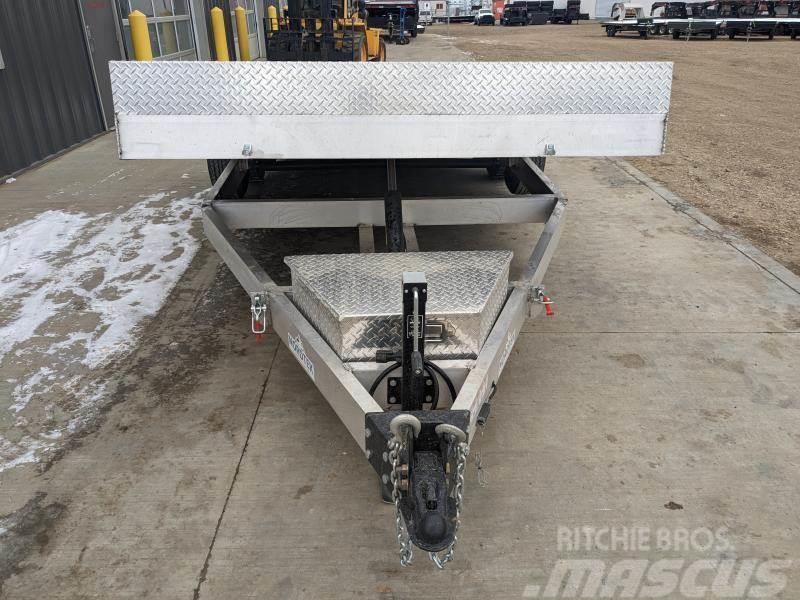  82 x 18' Aluminum Hydraulic Tilt Deck Trailer 82 x Autotransportanhänger