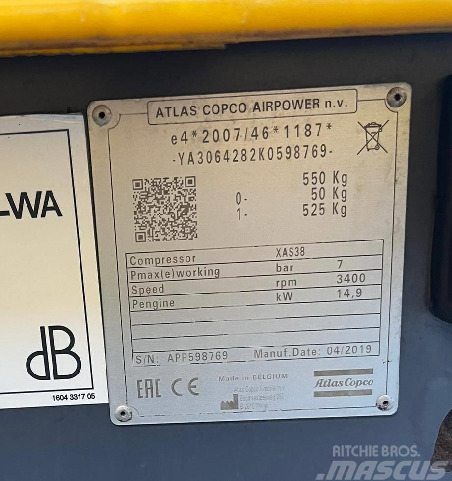 Atlas Copco XAS 38 Kompressoren