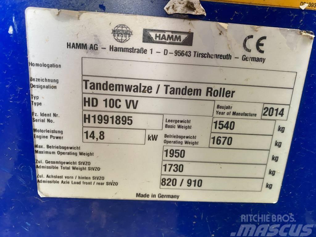 Hamm Roller HD 10 C VV Tandemwalzen
