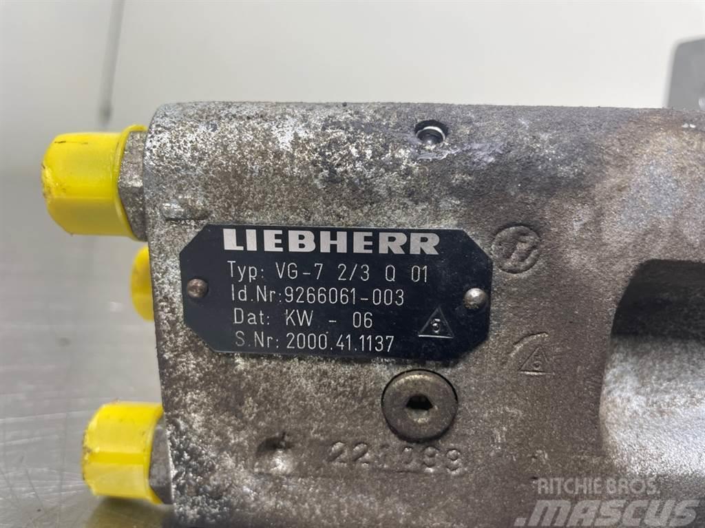 Liebherr A316-9266061-Servo valve/Servoventil/Servoventiel Hydraulik
