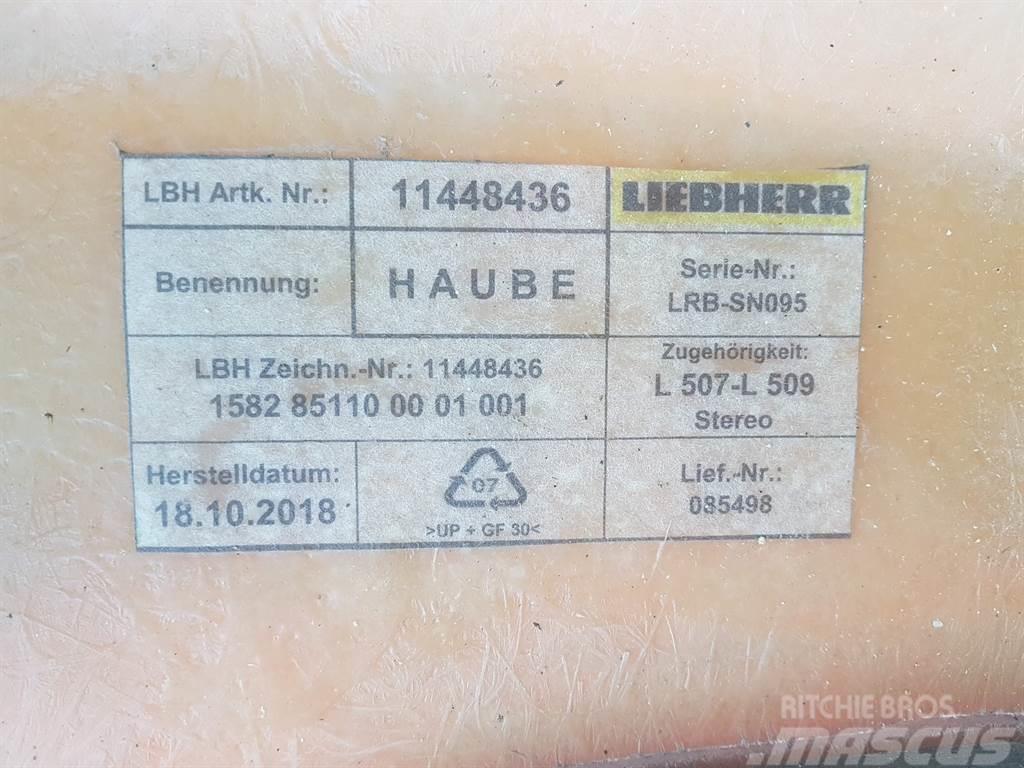 Liebherr L507-L509 Stereo-11448436-Engine hood/Motorhaube Chassis