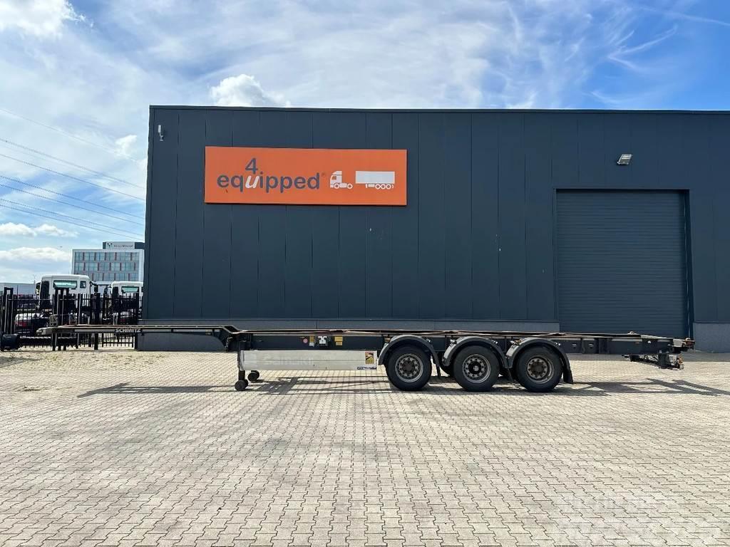 Schmitz Cargobull 45FT HC, leeggewicht: 4.240kg, BPW+trommel, NL-cha Containerauflieger
