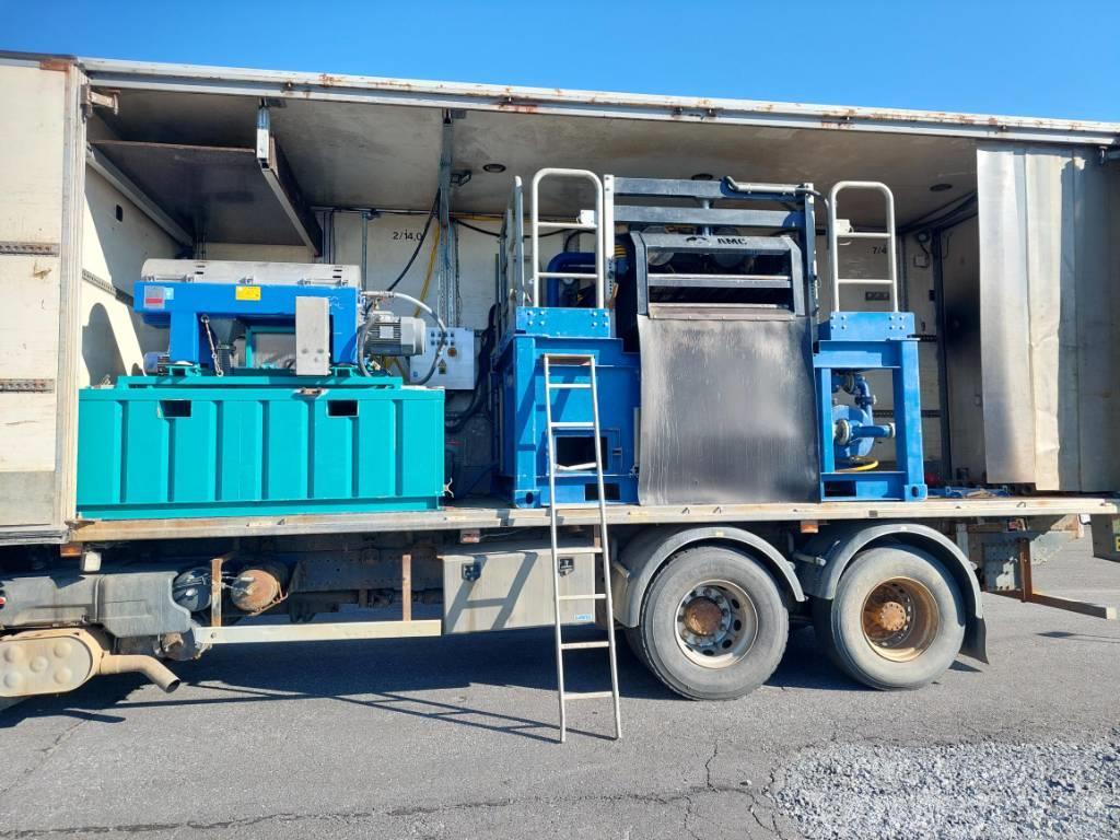  HDD recycling truck AMC Horizontale Richtungsbohrgeräte