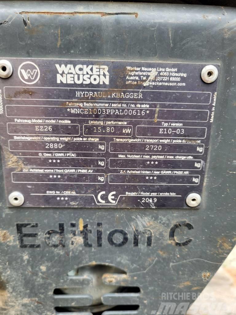 Wacker Neuson EZ 26 Minibagger < 7t