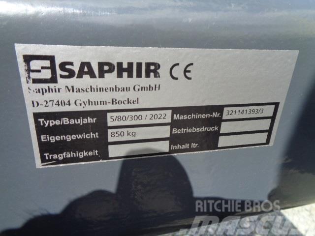Saphir Granit 5/80/300 Klar til levering. Meißelgrubber