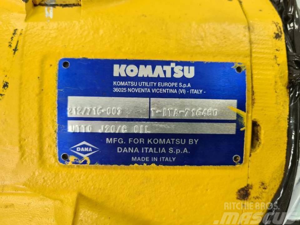 Komatsu PW98MR-8 Getriebe