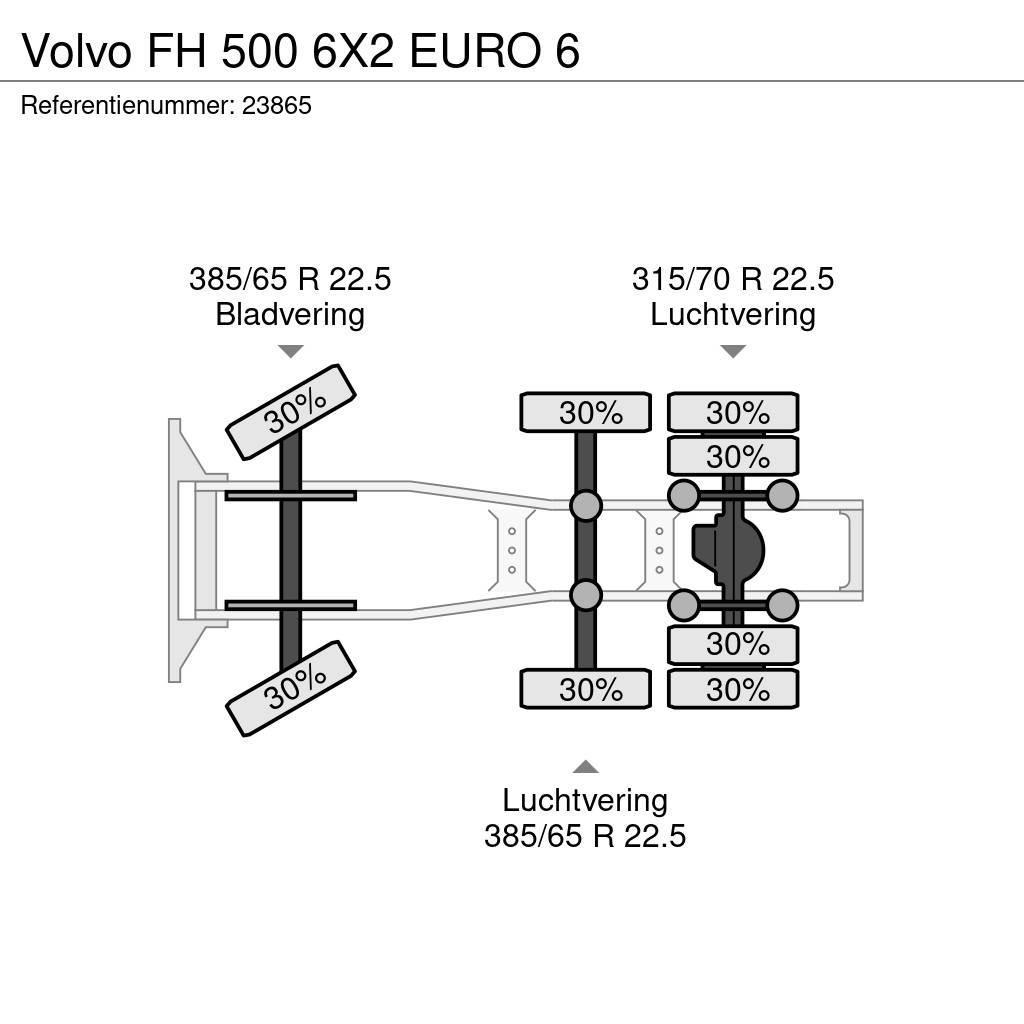 Volvo FH 500 6X2 EURO 6 Sattelzugmaschinen