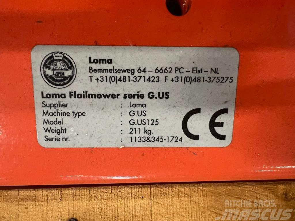 Loma G.us 125 Klepelmaaier Kompakttraktor-Aufsätze