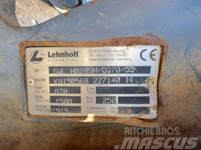 Lehnhoff Uni-Schwenktieflöffel f. OQ70/55 Tieflöffel