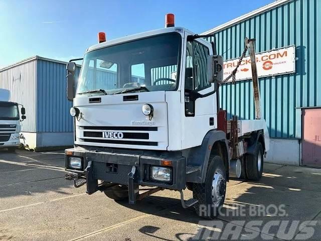 Iveco Eurocargo 135E23WR 4x4 FULL STEEL PORTAL CONTAINER Kipplader