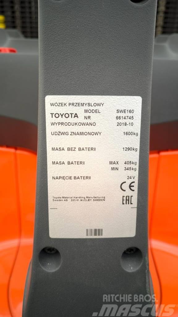 Toyota SWE160 Deichselstapler