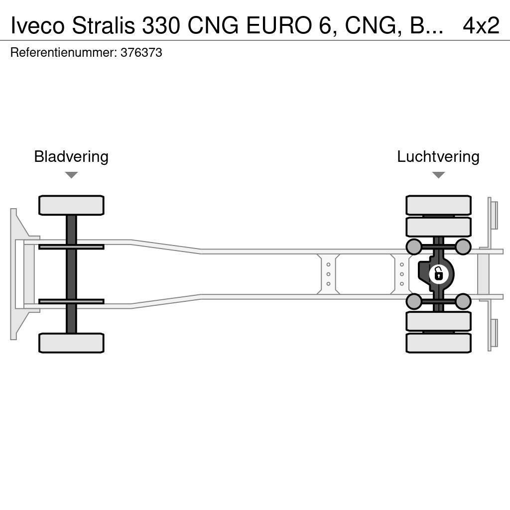 Iveco Stralis 330 CNG EURO 6, CNG, Blueeze, Retarder, La Kühlkoffer