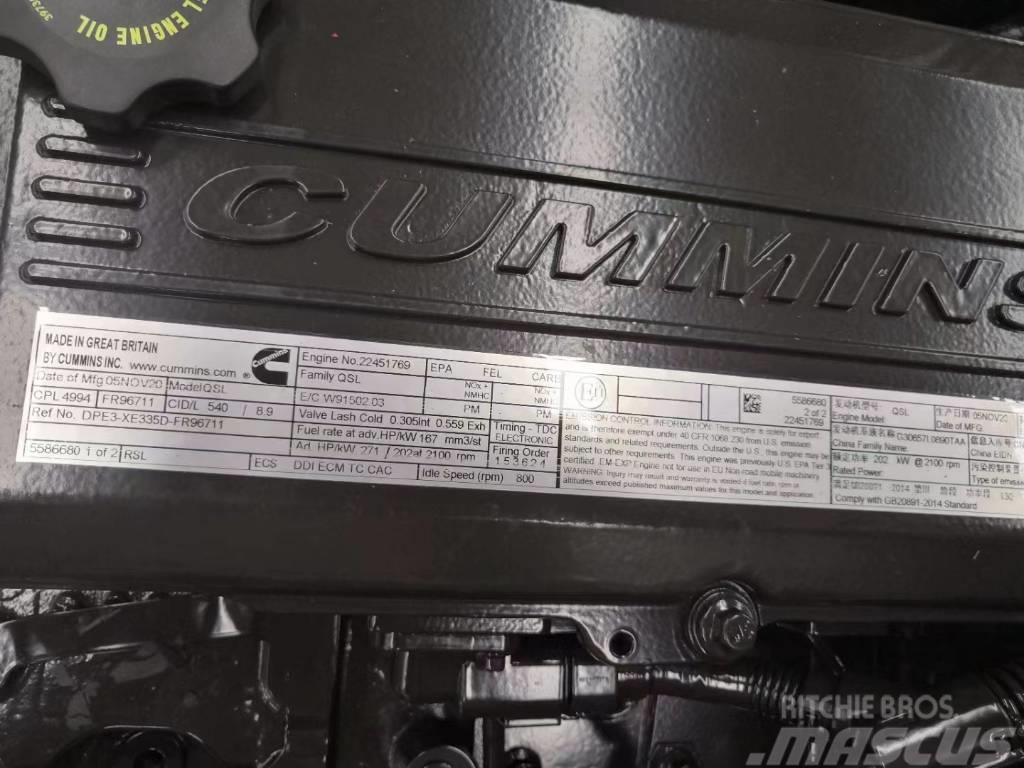 Cummins QSL9 CPL4994 construction machinery engine Motoren