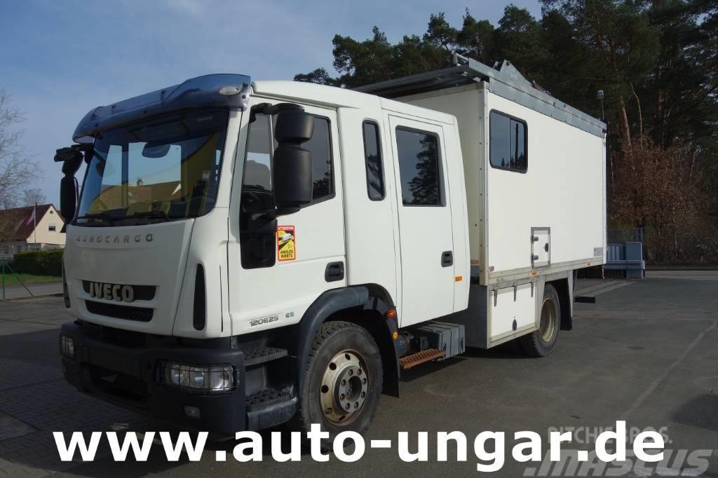 Iveco Eurocargo 120E225Doka Koffer mobile Werkstatt LBW Kofferaufbau