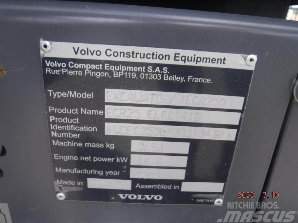 Volvo ECR25 ELECTRIC Minibagger < 7t