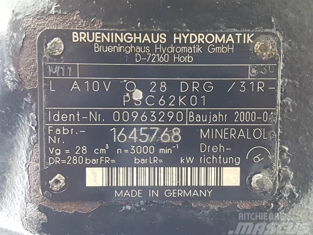 Brueninghaus Hydromatik AL A10VO28DRG/31R-PSC62K01-Load sensing pump Hydraulik