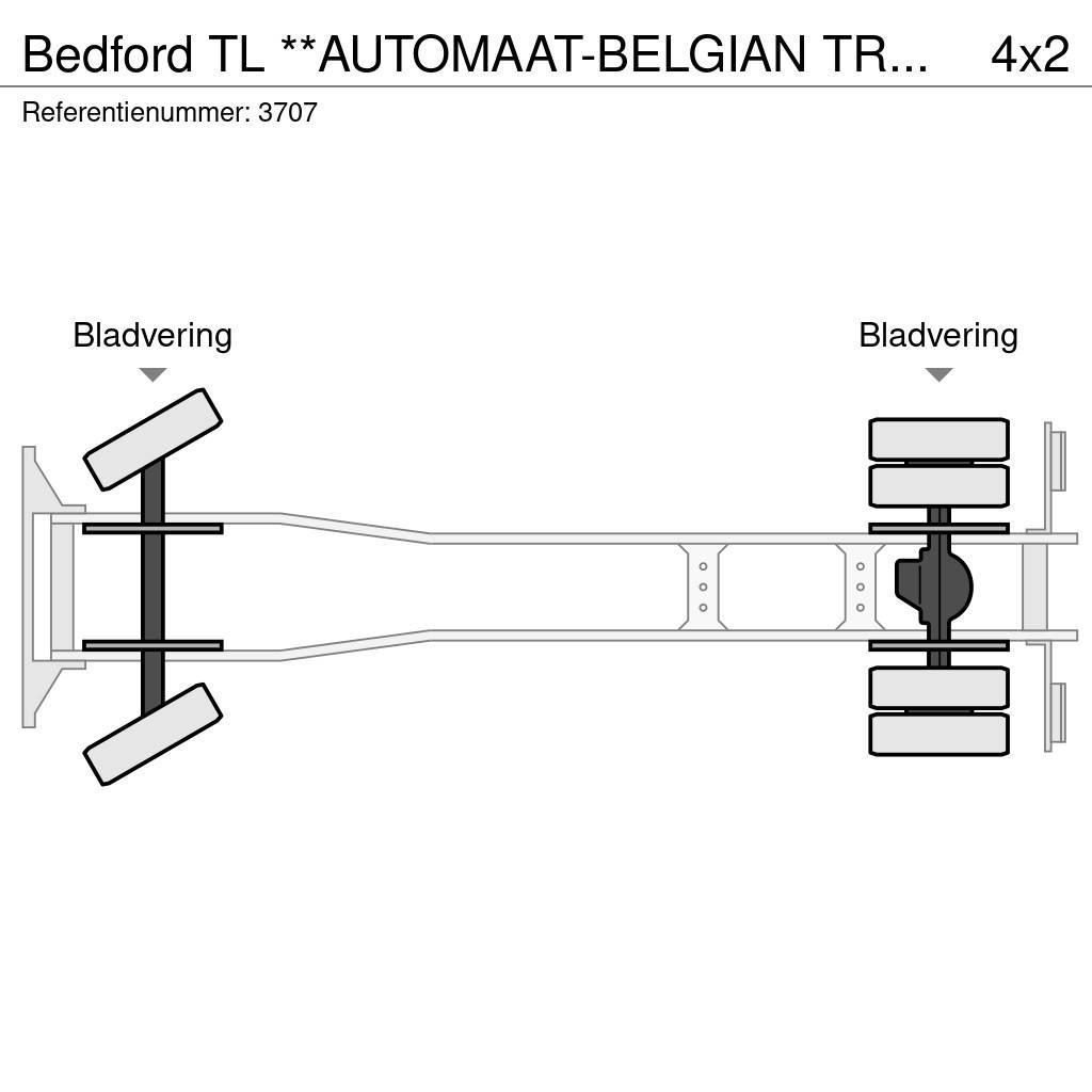Bedford TL **AUTOMAAT-BELGIAN TRUCK** Löschfahrzeuge