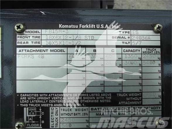 Komatsu FB15M-3 Dieselstapler