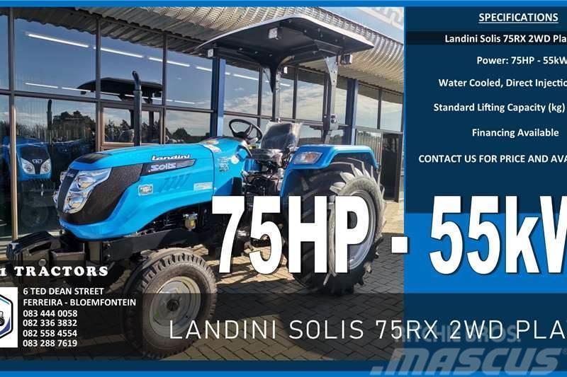 Landini SOLIS 75RX 2WD PLATFORM Traktoren