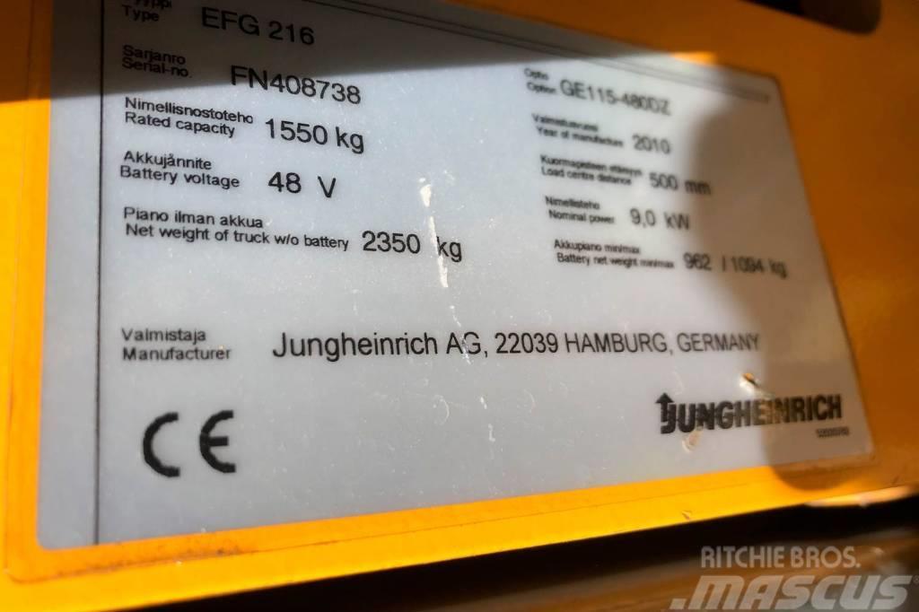 Jungheinrich EFG 216 Elektrostapler
