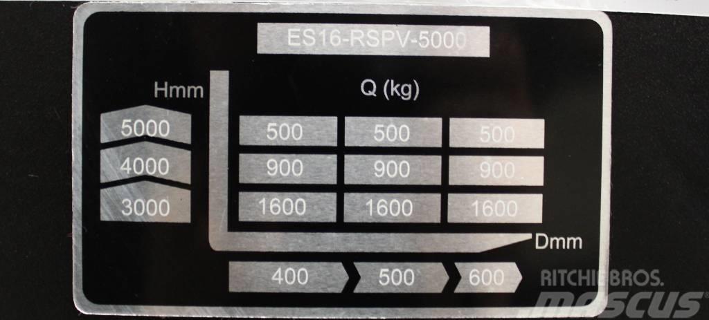 Silverstone ES16-RSPV-5000 LI-ION VAPAA- JA PERUSNOSTOLLA Selbstfahrstapler
