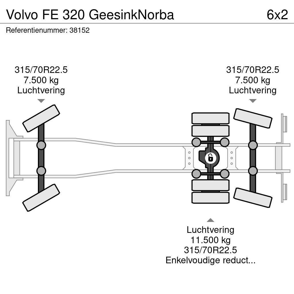 Volvo FE 320 GeesinkNorba Müllwagen