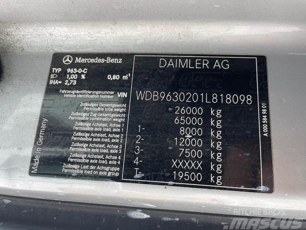 Mercedes-Benz Actros 2551 6x2*4 EURO5 + RETARDER Kofferaufbau
