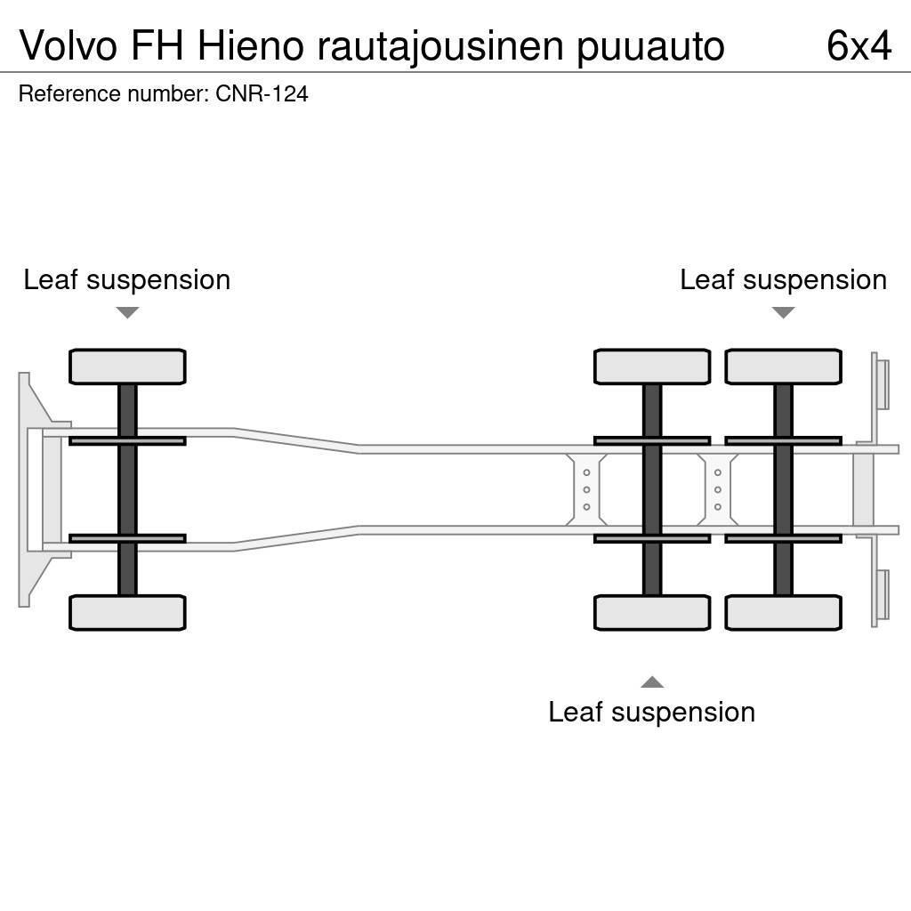 Volvo FH Hieno rautajousinen puuauto Holztransporter