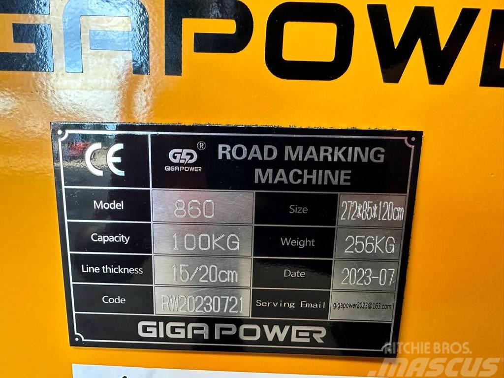  Giga power Road Marking Machine PKWs