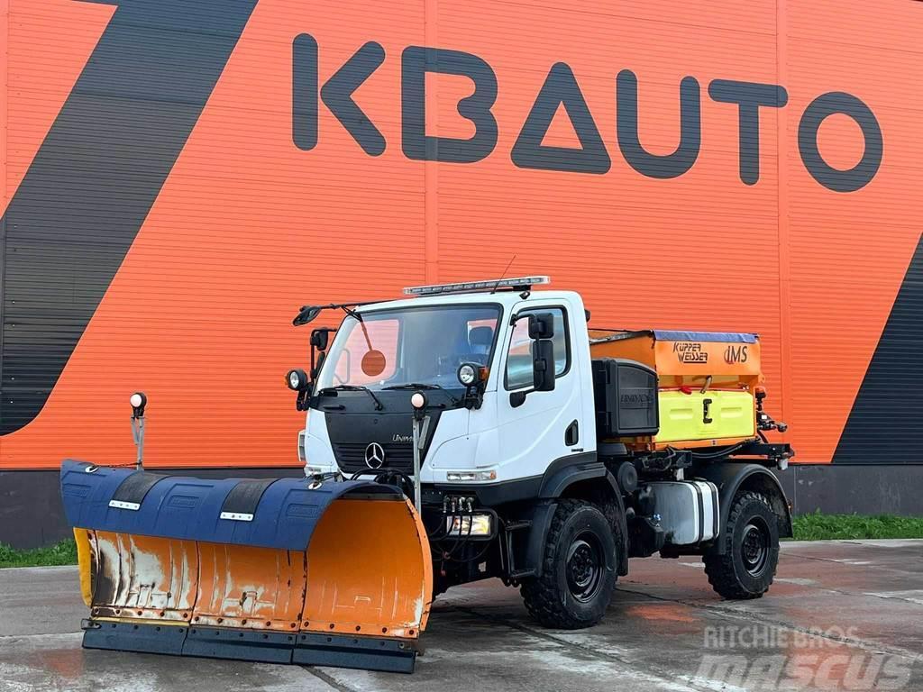 Unimog U 20 4x4 SNOW PLOW / SPREADER / TIPPER BOX Arbeitsfahrzeuge