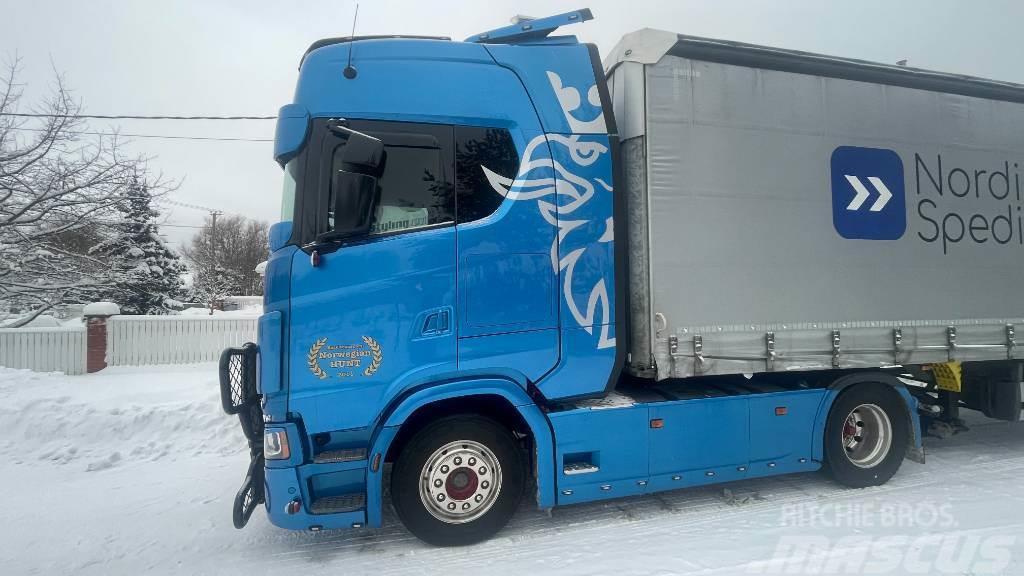 Scania S450, 4x2 / Hydraulic Sattelzugmaschinen