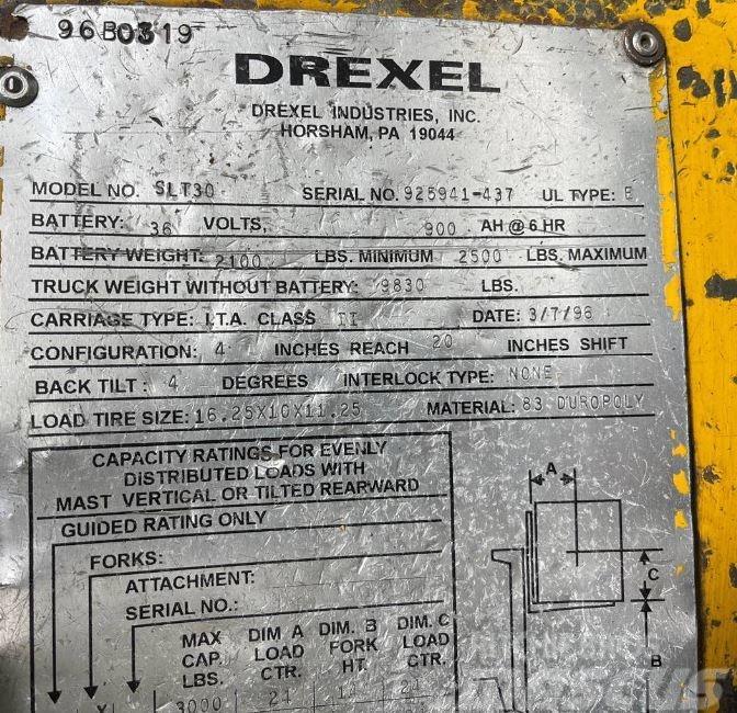 Drexel SLT30 Elektrostapler