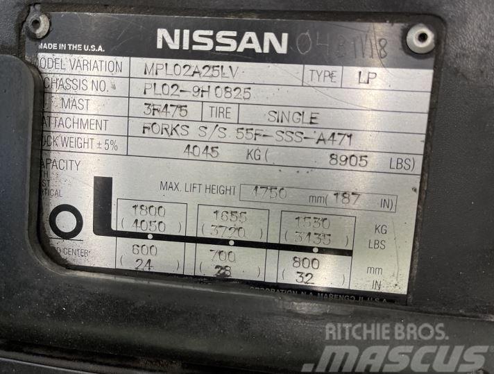 Nissan MPL02A25LV Andere Gabelstapler