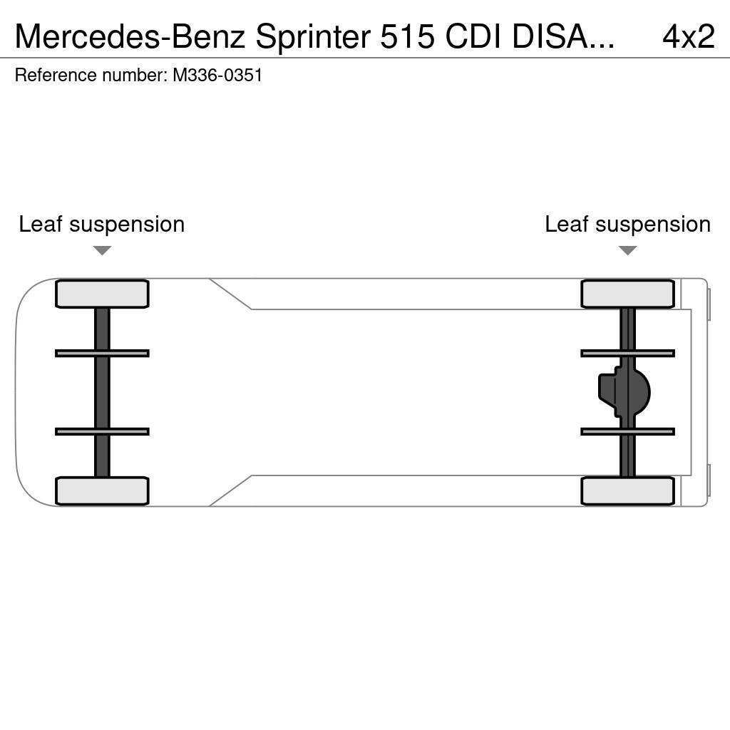 Mercedes-Benz Sprinter 515 CDI DISABLED RAMP Minibusse