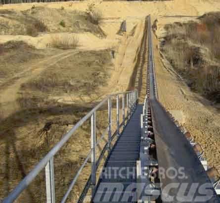  470 m conveyor belt system Landbandanlage Förderbandanlagen