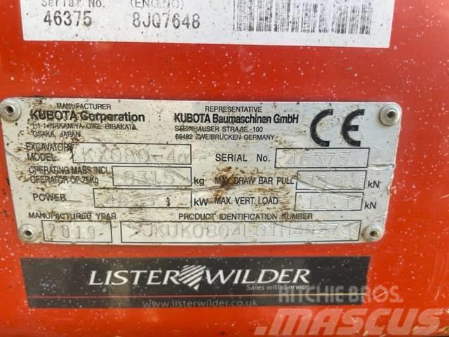 Kubota KX 080-4 Midibagger  7t - 12t