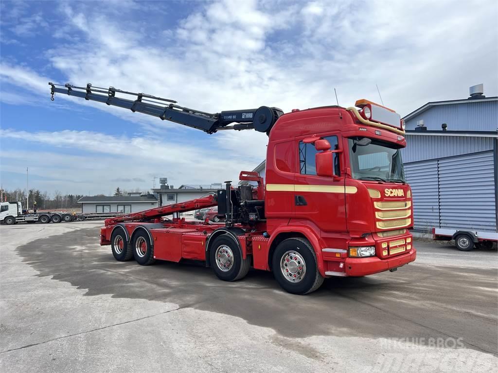 Scania R520 8X4 Kranwagen