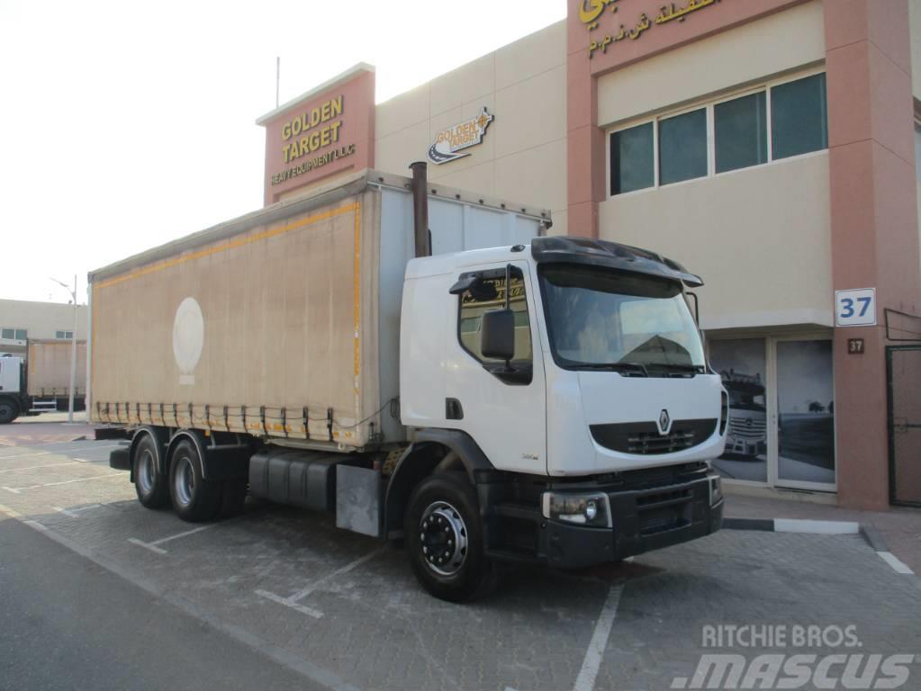 Renault 380DXI 6×4 Chassis 2011 Pritsche & Plane