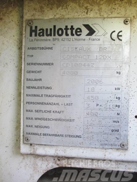 Haulotte Compact 12 DX Scheren-Arbeitsbühnen