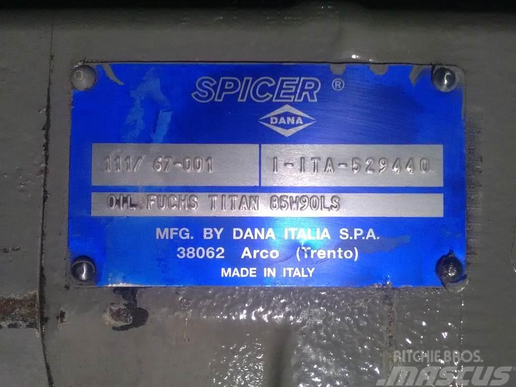 Spicer Dana 111/67-001 - Atlas 75 S - Axle LKW-Achsen
